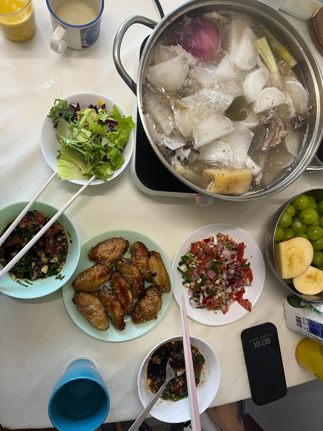 蒜香蜂蜜烤鸡翅（空气炸锅版）