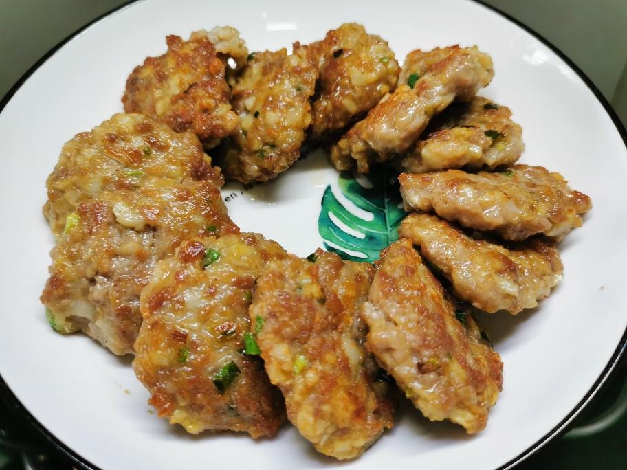 香脆莲藕肉饼