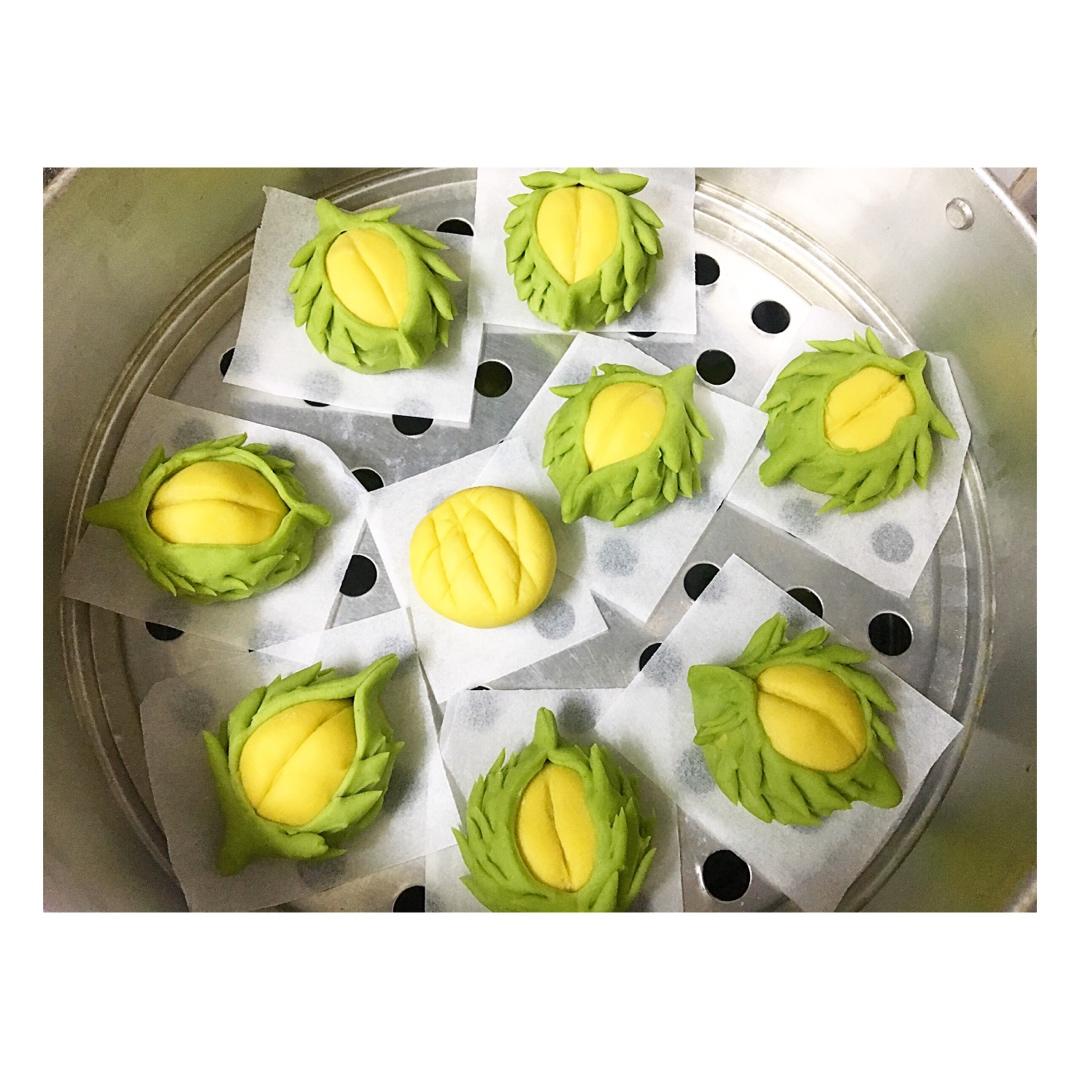 榴莲馒头 一次发酵 快手版零失败