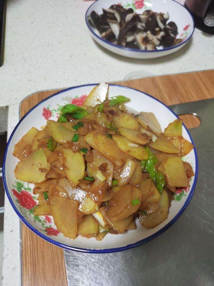 家常炒土豆片