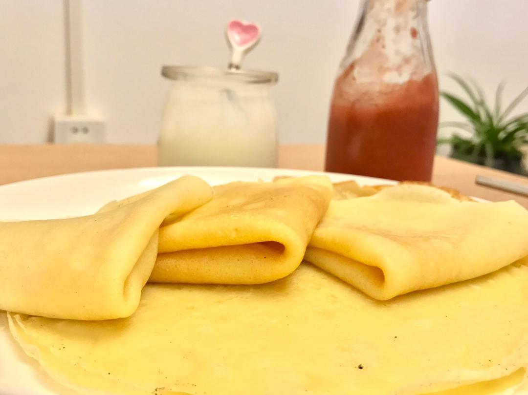 基础早餐可丽饼