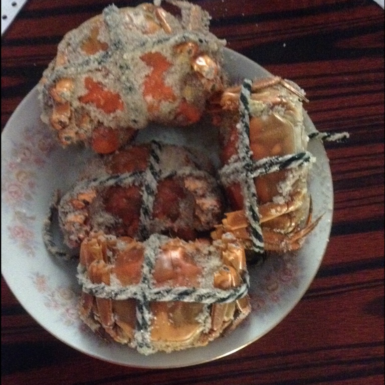 盐焗大闸蟹