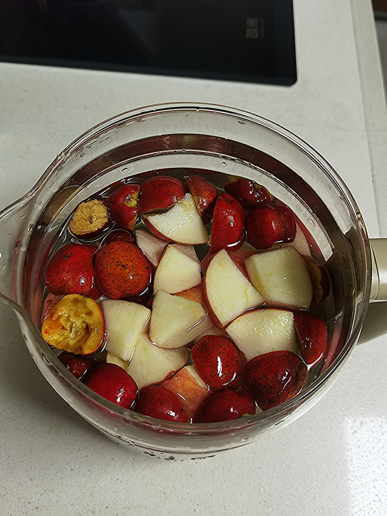 苹果山楂红枣汤--健胃消食促消化，专治儿童各种食欲不佳！的做法 步骤5