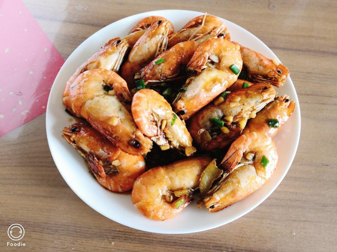 油爆豉油沼虾