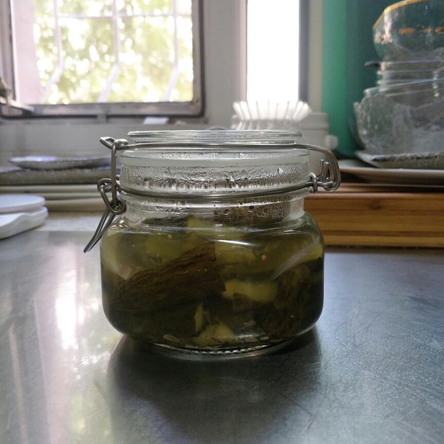 西式酸黄瓜的做法