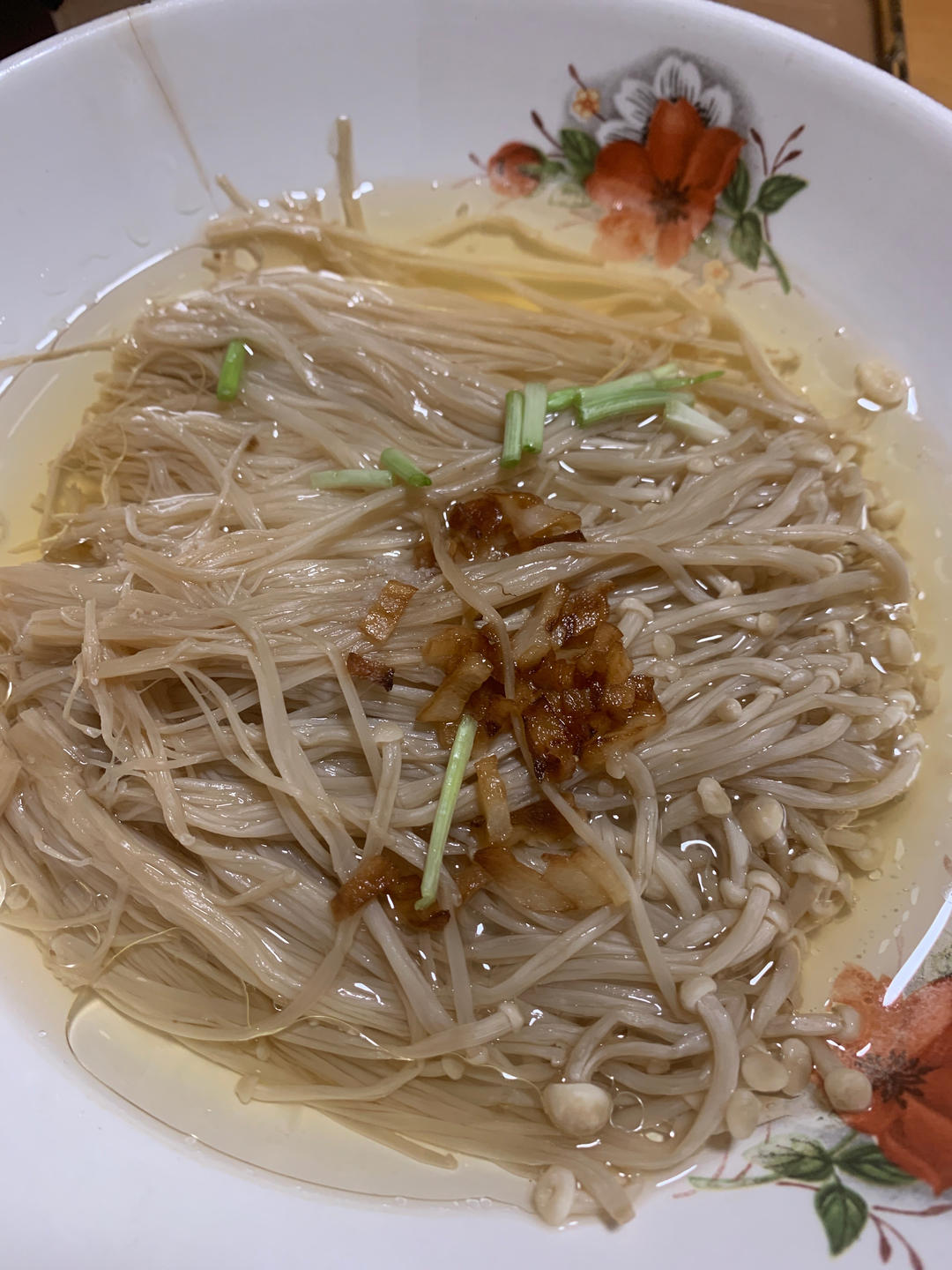 蒜蓉蒸金针菇
