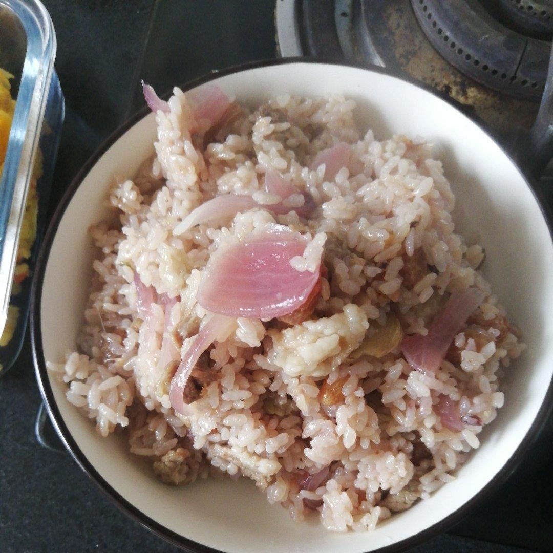 羊肉手抓饭（电饭煲和炒锅对比版）