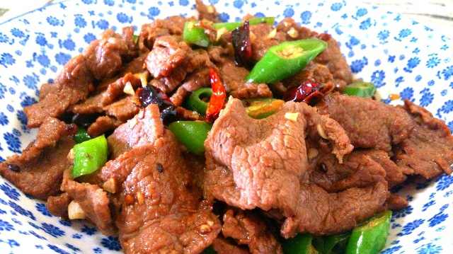 小炒牛肉