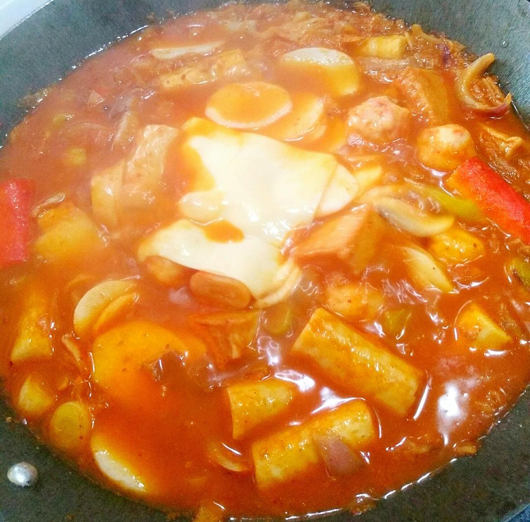 韩式芝士部队锅