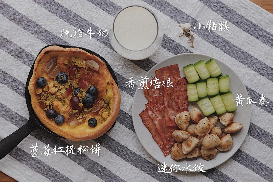 ㊙️零失败的快手早餐‼️荷兰松饼‼️甜咸口由你