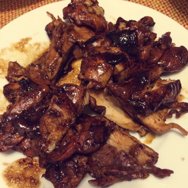 浓香照烧黑椒鸡腿