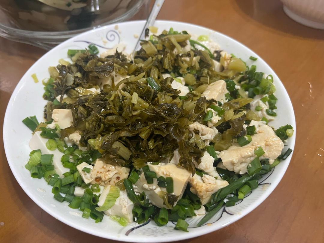 凉拌豆腐/小葱拌豆腐