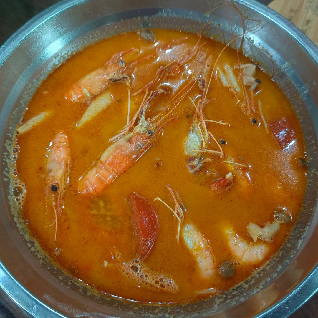 被夸爆的冬阴功汤【泰国学厨】超级好操作！