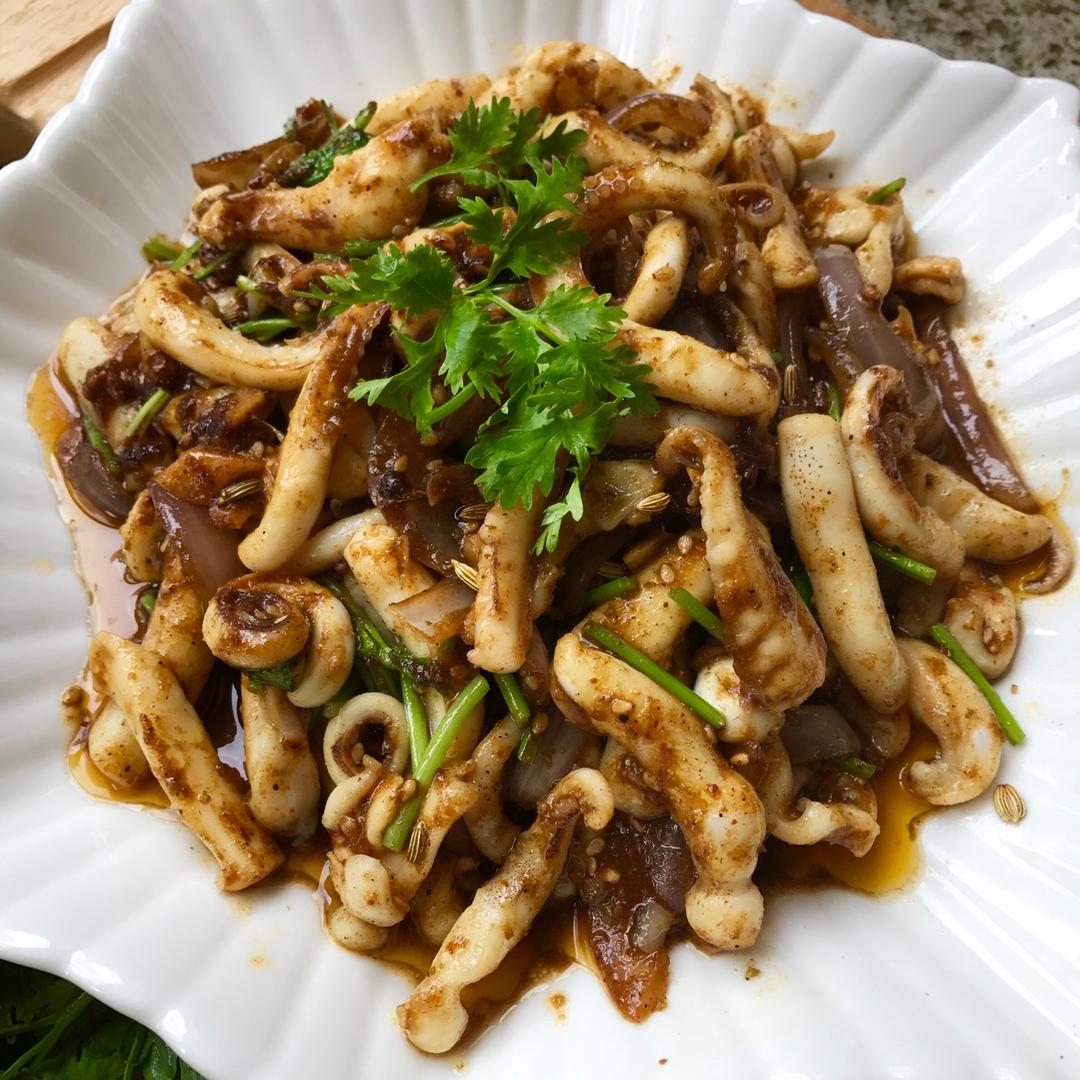 香辣鱿鱼须