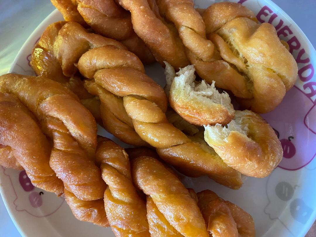 超级松软的奶香麻花