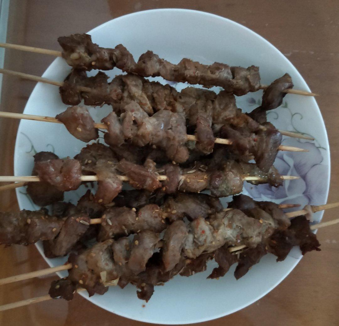 烤羊肉串
（烤箱版）