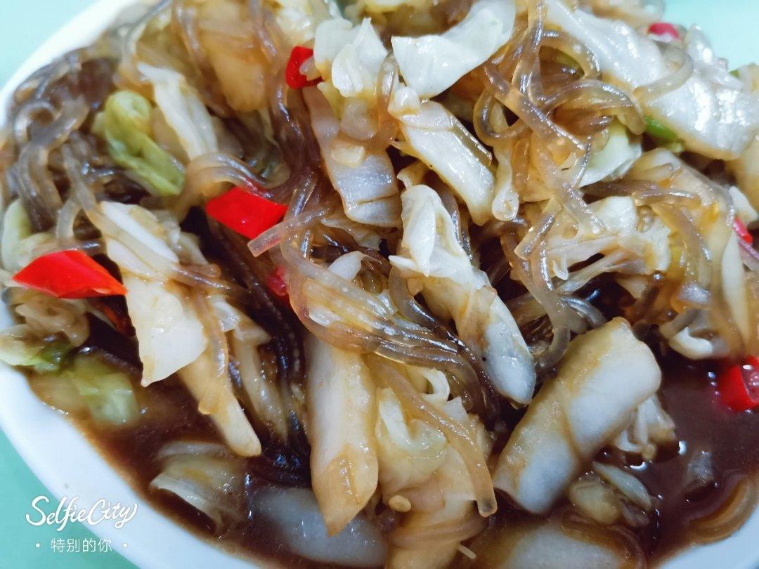 大白菜五花肉炖粉条