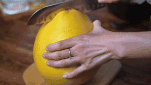来柚子瓢还可以做出软糖，新春零食柚子糖的做法 步骤2