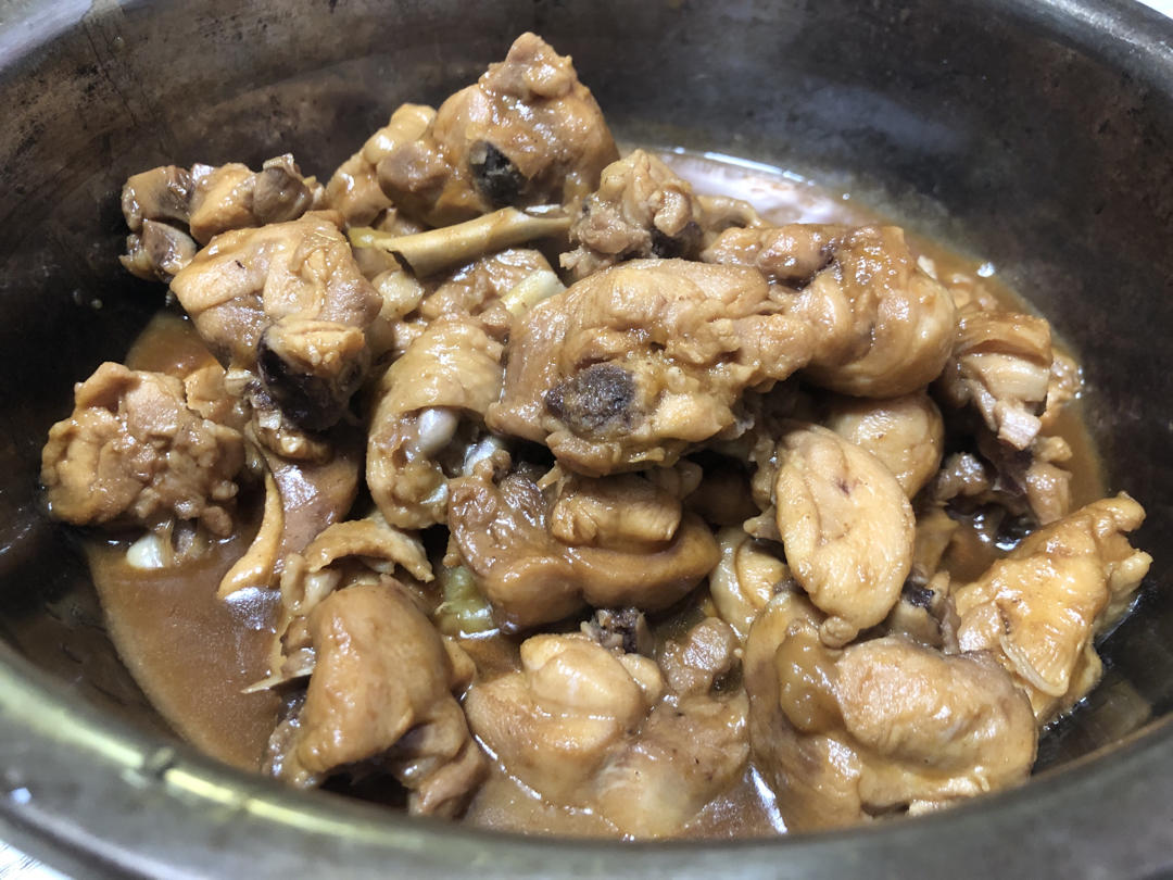 土豆焖鸡腿