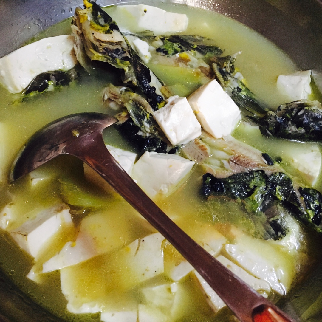 黄骨鱼豆腐汤