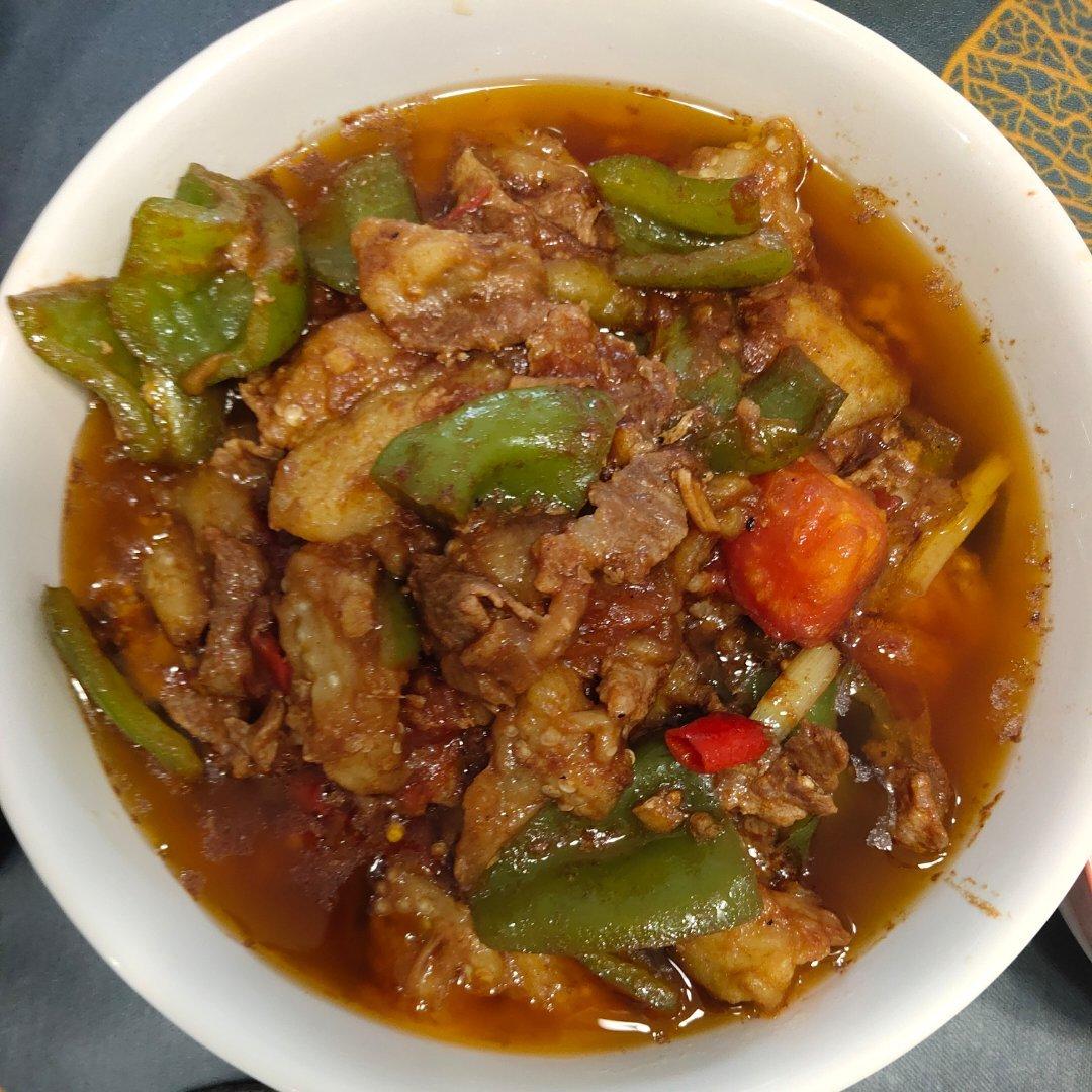 茄子烧肉