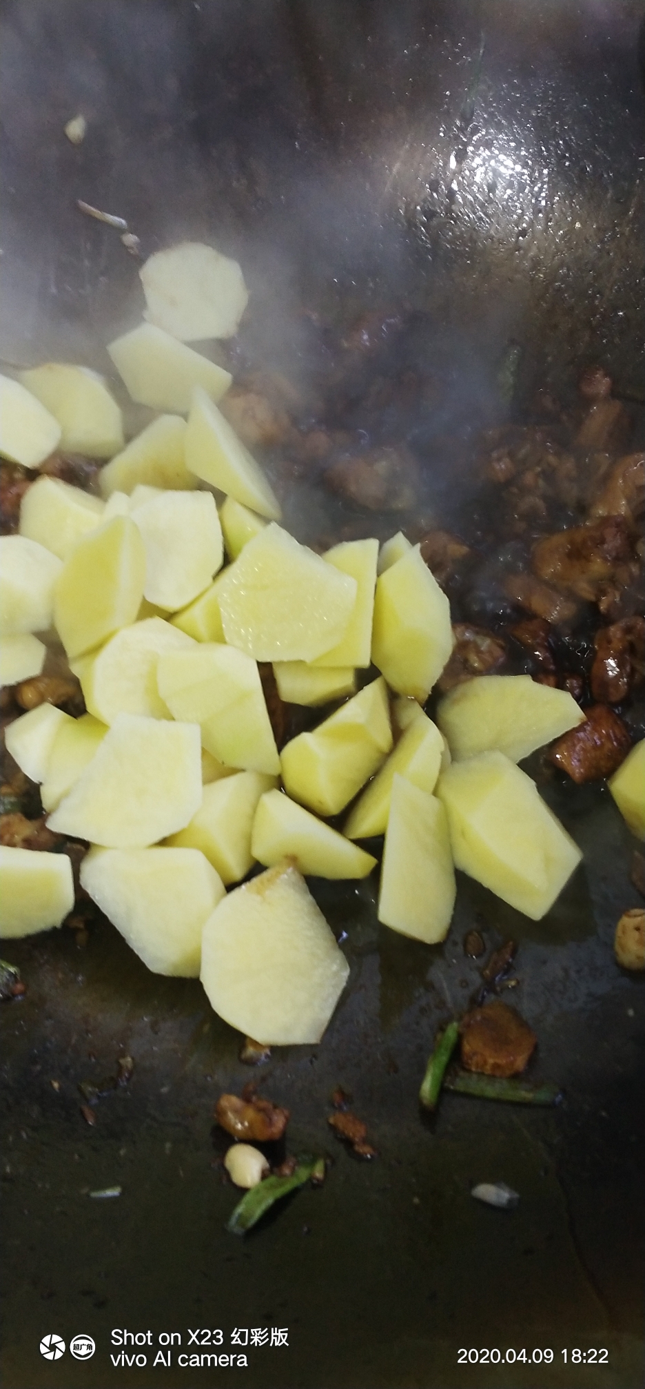 地锅土豆鸡的做法 步骤8