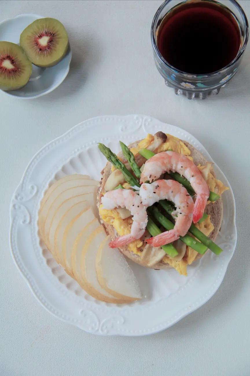 【低卡减脂】N款开放式欧包三明治 不断更新中…