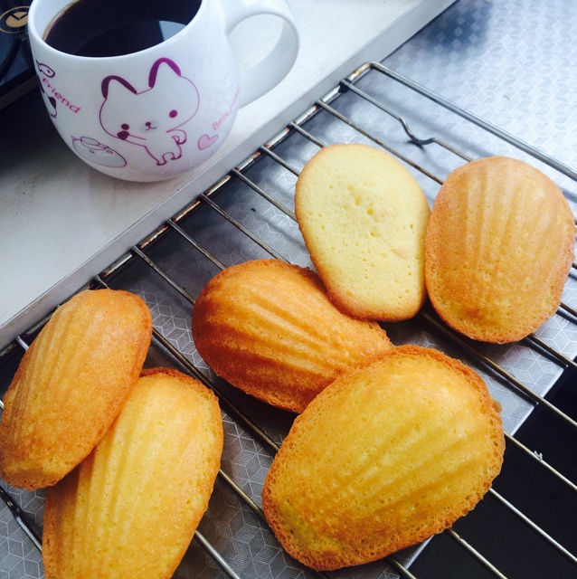 youngtree做的玛德琳蛋糕