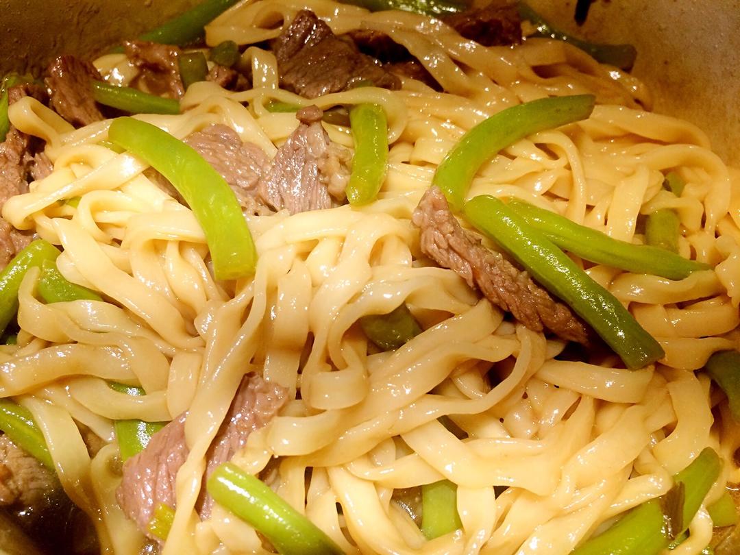 豆角焖面