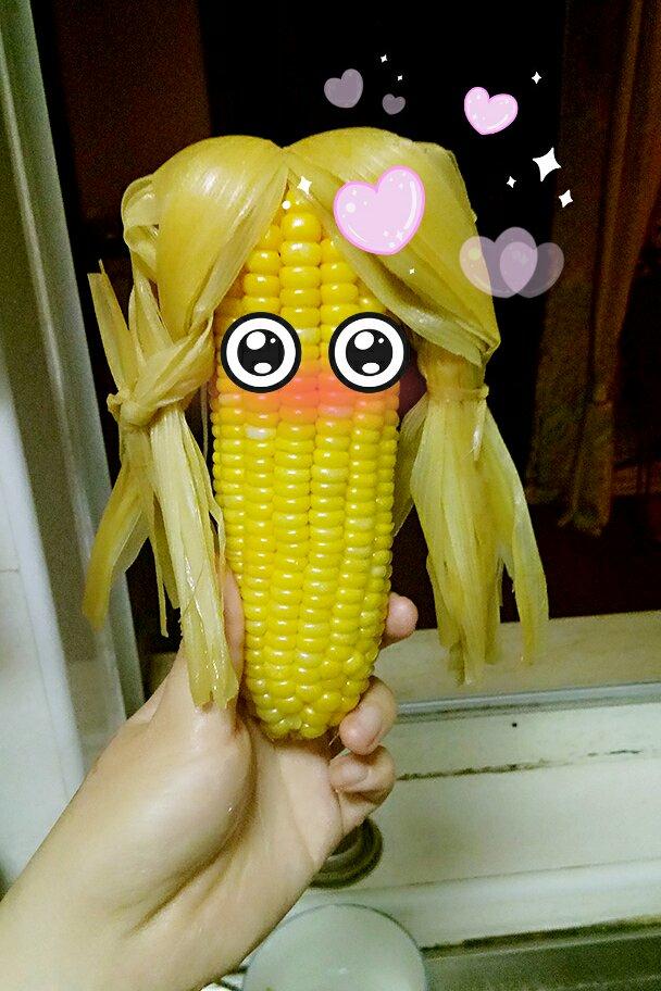 谢mama做的辫子玉米君