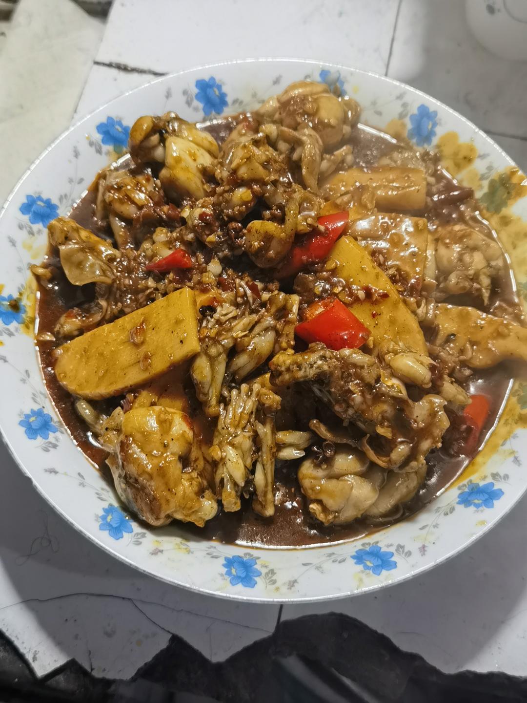 水煮香辣牛蛙