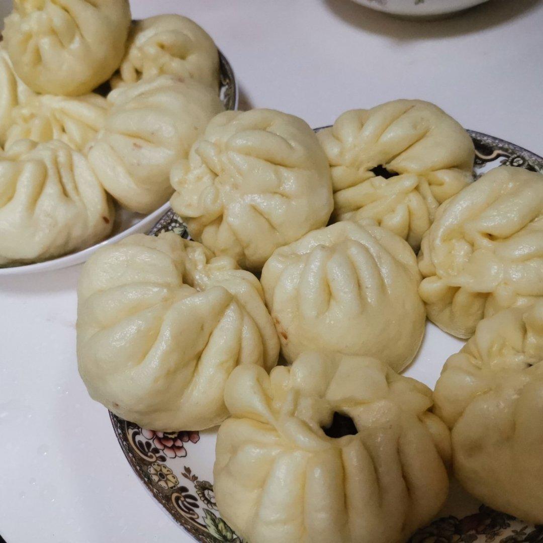 节省一半时间的大包子（另付翠绿菜包子，肉包子，腹黑包子食谱）