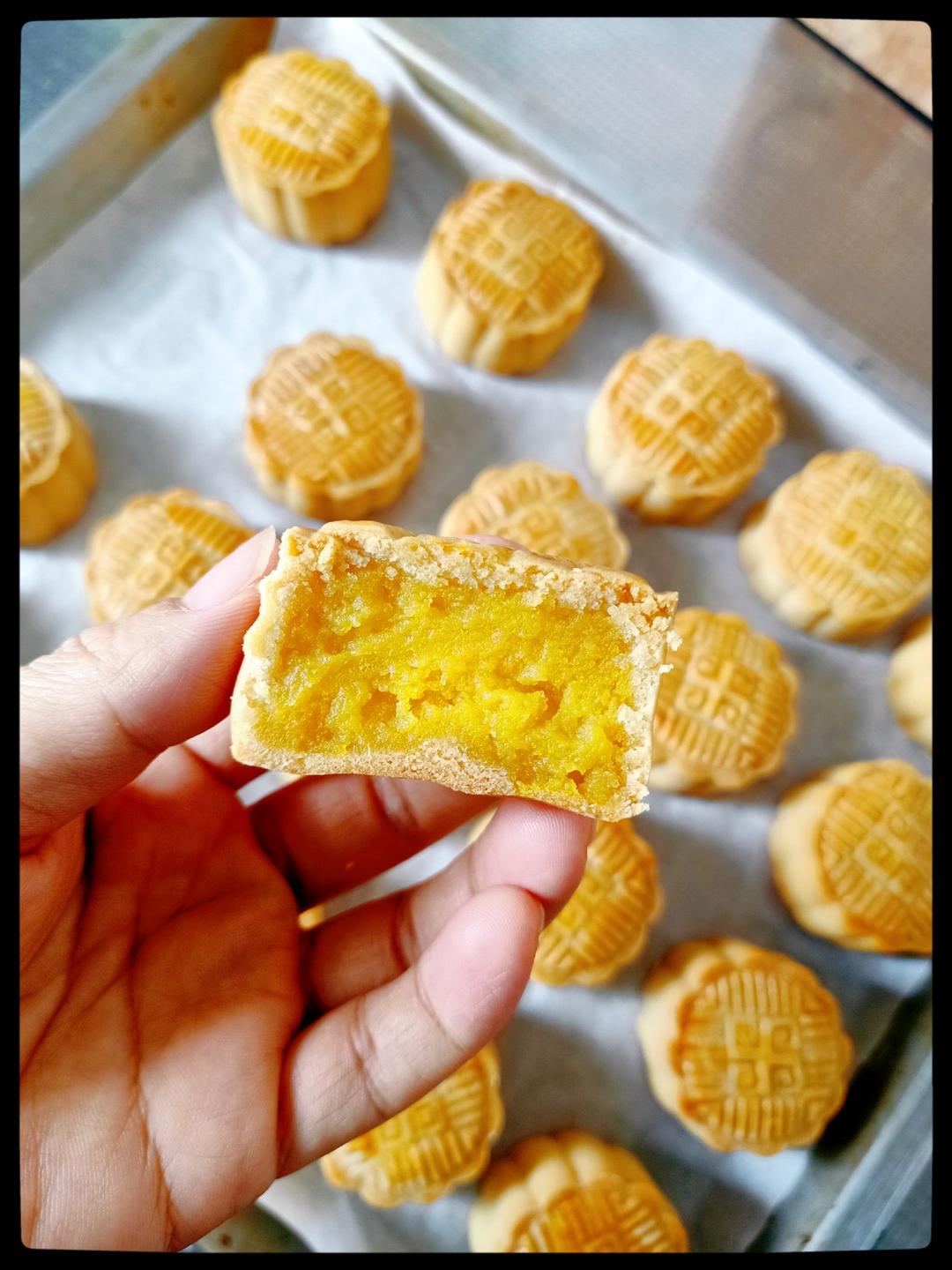 蜂蜜代替转化糖浆做的月饼