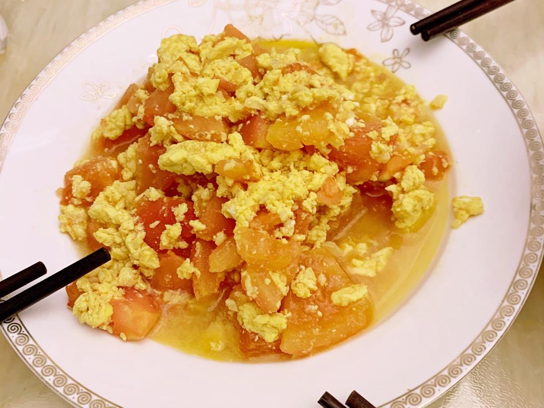赛螃蟹炒番茄