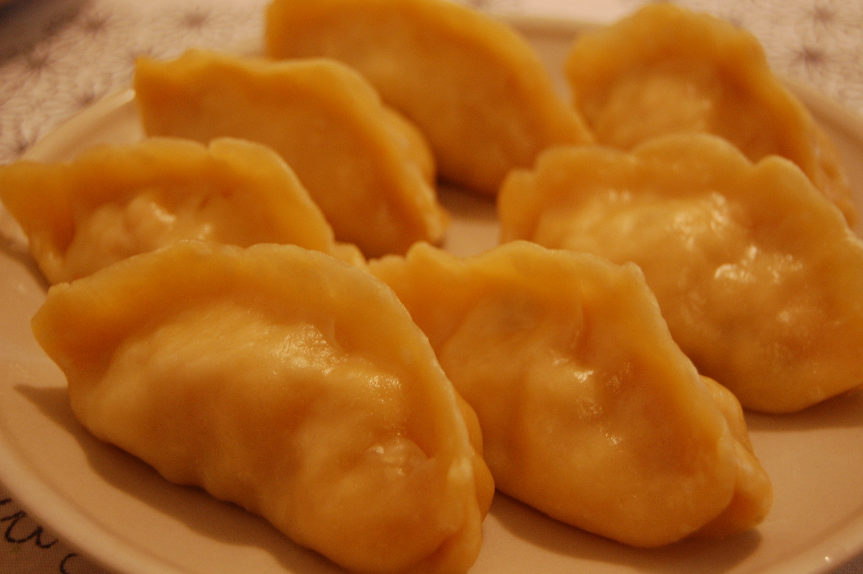 萝卜虾仁蒸饺