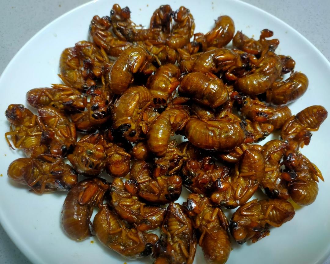 妈妈味道的炸金蝉