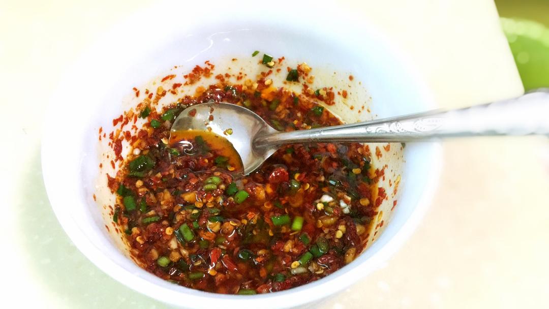 私家饺子蘸酱