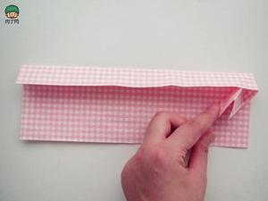 心形三明治纸盒折法的做法 步骤12
