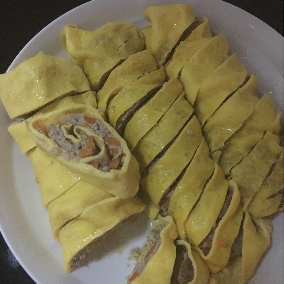 鲜虾鸡蛋卷宝宝辅食精华一岁以上宝宝