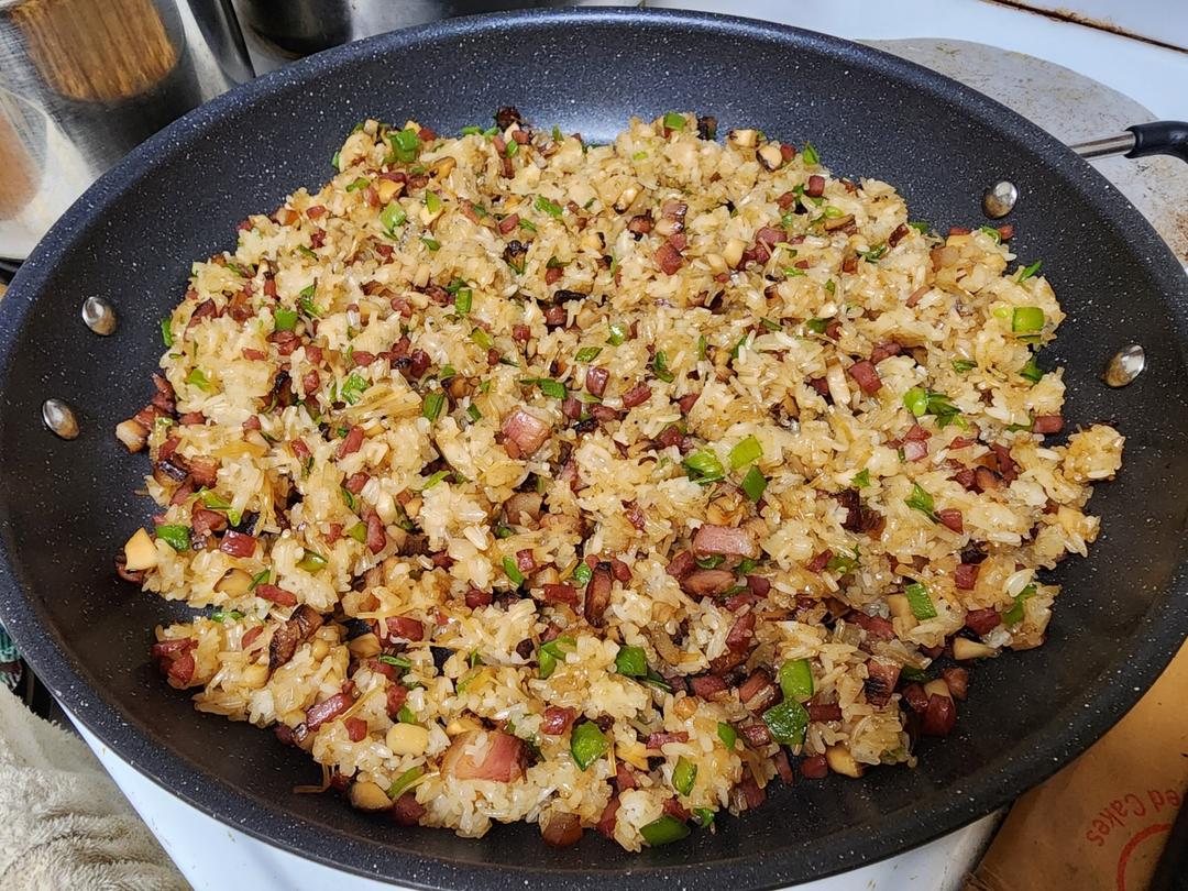 真正的生炒腊味糯米饭