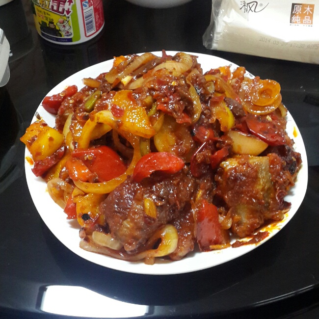 香辣干锅排骨