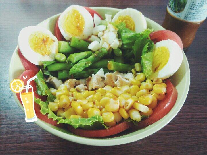 营养齐全的【Cobb Salad】