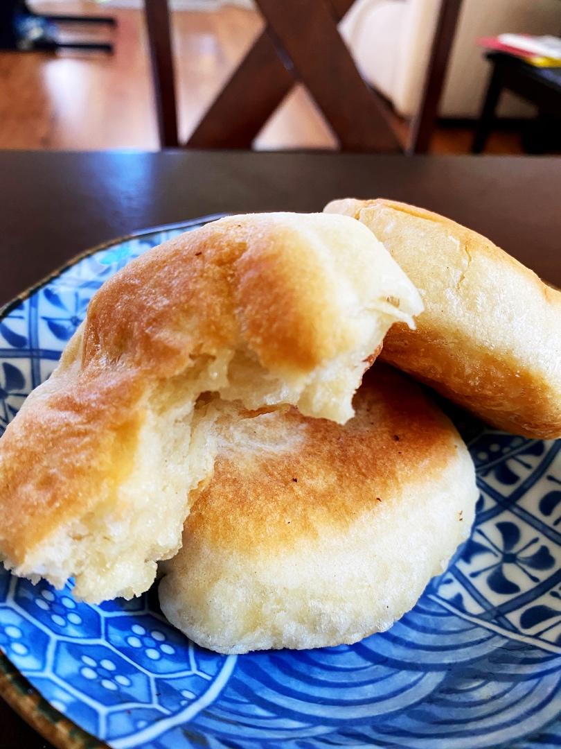 发面油酥小糖饼