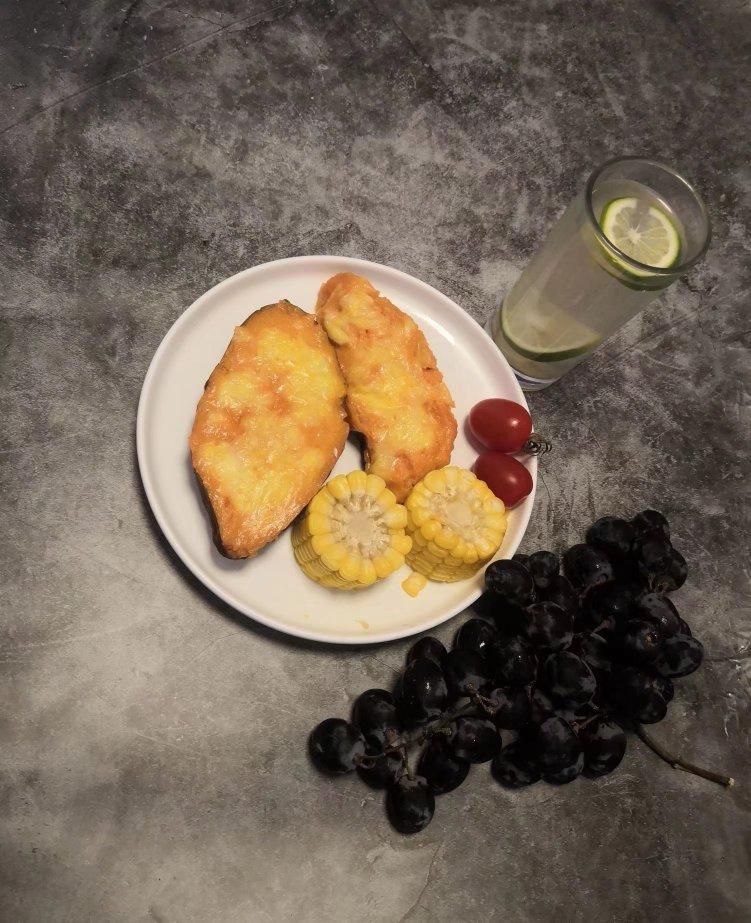 芝士奶油焗红薯