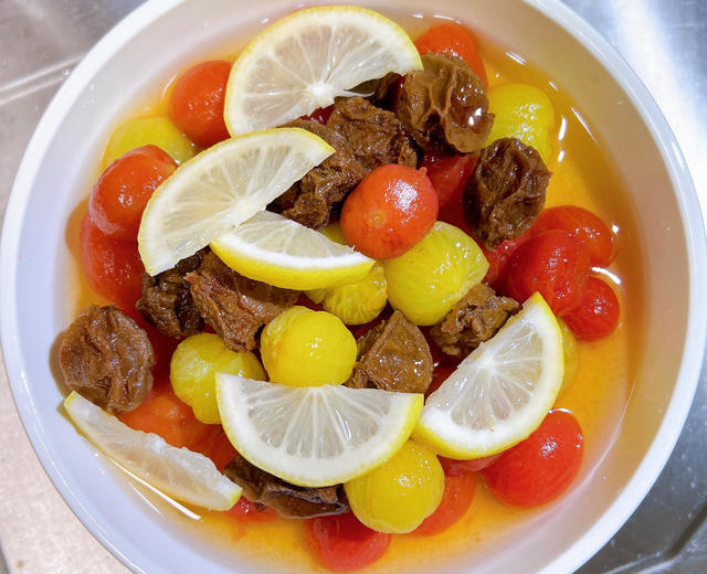 话梅小番茄的做法