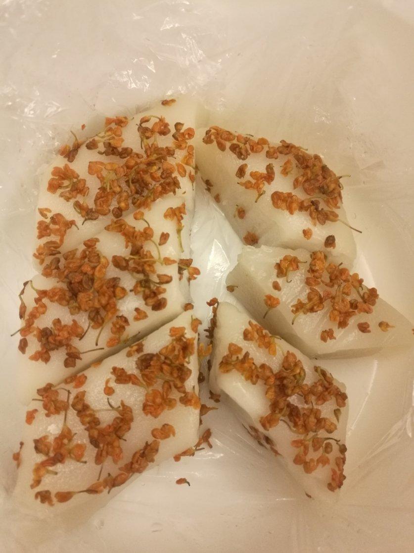 天使呼呼做的桂花糕