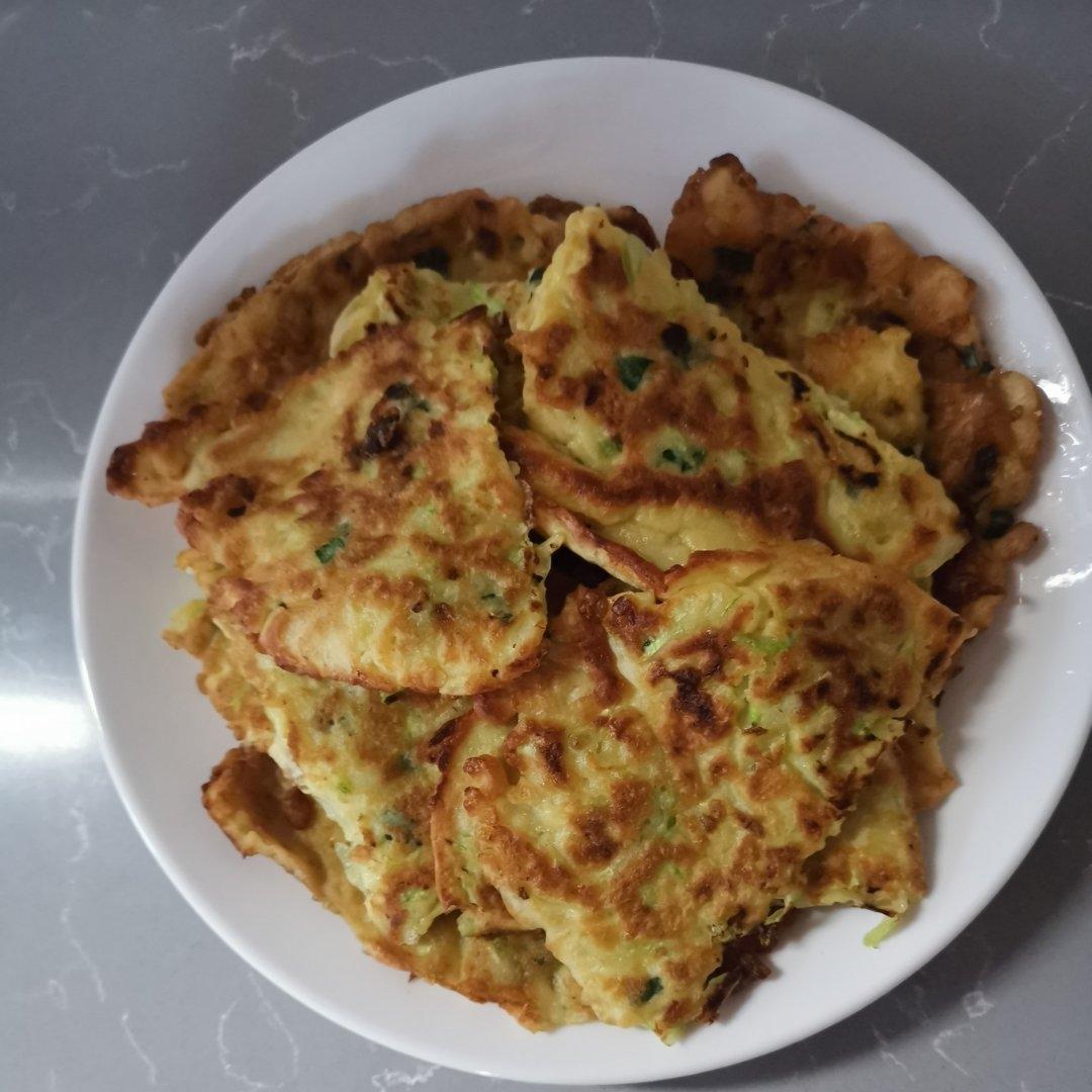 堂妈的西葫芦鸡蛋饼