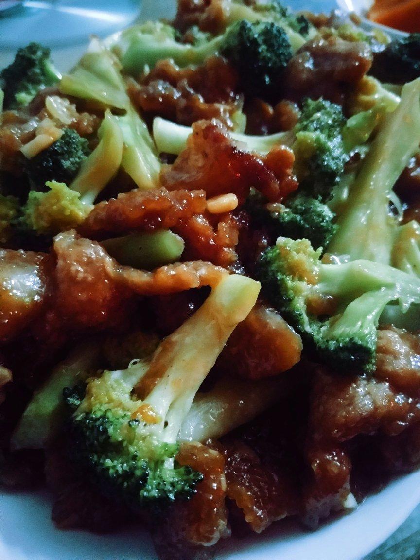 西兰花炒肉