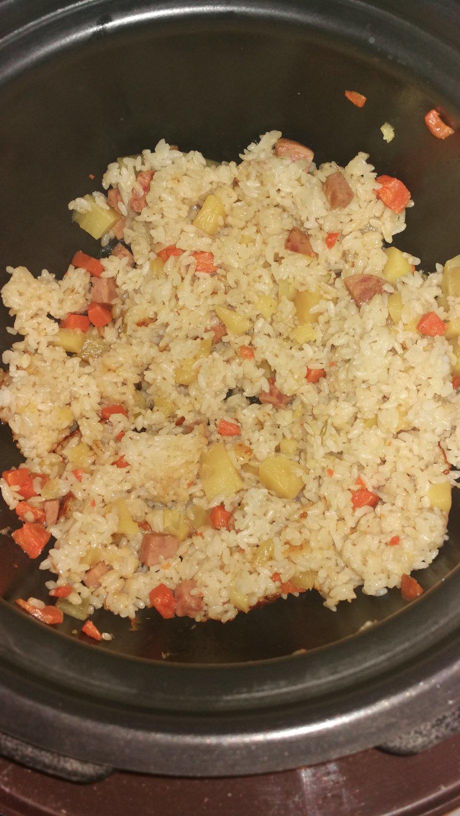 电饭锅快手焖饭