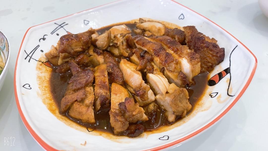 照烧鸡腿饭